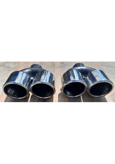 90 MM ÇİFTLİ SAĞ SOL TAKIM EGZOZ UCU