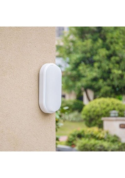 2 Adet 20 Watt Günışığı Ledli Nemli Alan, Dış Mekan, Bahçe, Banyo, Teras, Balkon, Kamelya Apliği Gün Işığı - Sarı