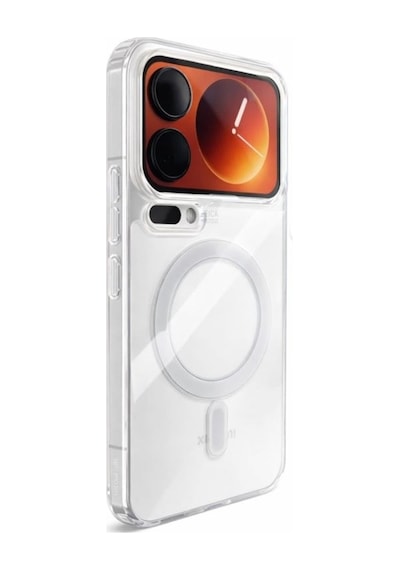 Adige Xiaomi 17 Pro Max Kılıf Mika Magsafe Özellikli Şeffaf