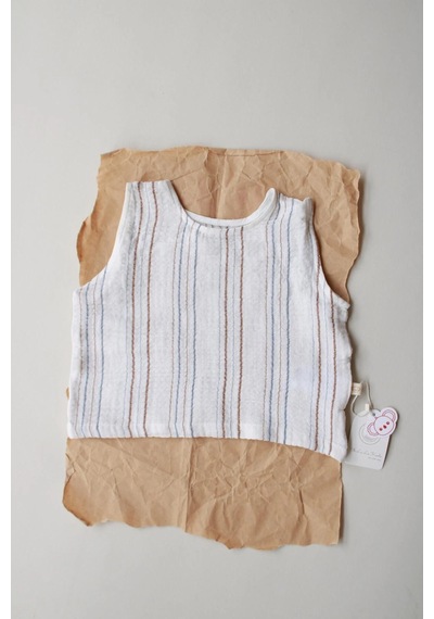 Oh La La Koala Kahve-indigo Çizgili Kız Çocuk Müslin T-shirt Kahverengi-indigo Oh La La Koala Kahve-indigo Çizgili Kız Çocuk Müslin T-shirt Kahverengi-indigo