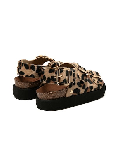 Terlik Kadın Felına G106330 Genuins Vegan Leopard Vegan Leopard