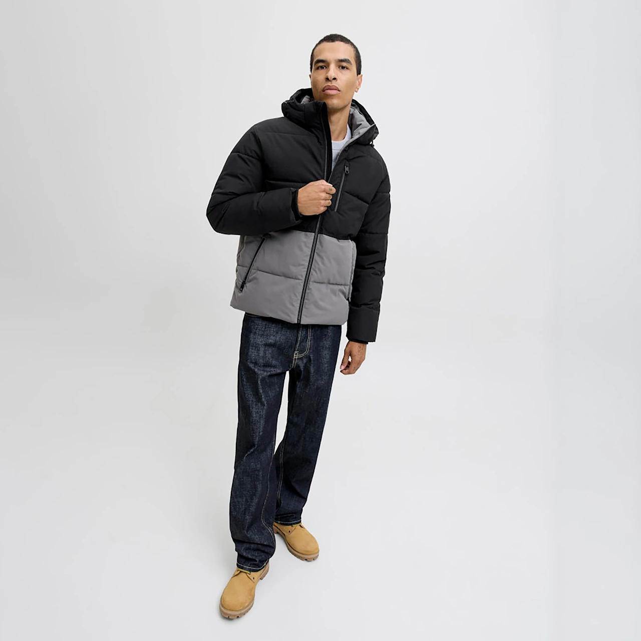 Jack & Jones Owen Erkek Gri Mont 12278792-clk Gri