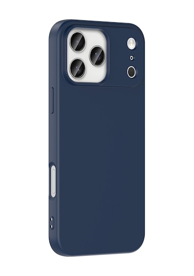 Techaks Apple Uyumlu iPhone 17 Pro Max Kılıf Zore Mara Lansman Kapak - Lila Şeffaf