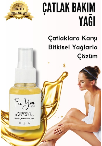 Çatlak Karşıtı Cilt Bakım Yağı & Hamile Çatlak Bakım Yağı