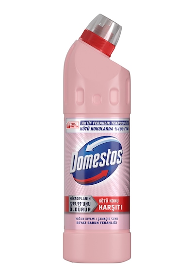 Domestos Yoğun Kıvamlı Çamaşır Suyu Beyaz Sabun Ferahlığı 750 Ml 2 Adet 2'li Set
