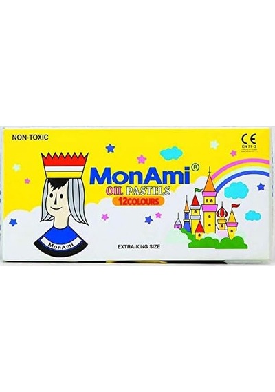 Monami Pastel Boya Seti 12 Renk Diğer