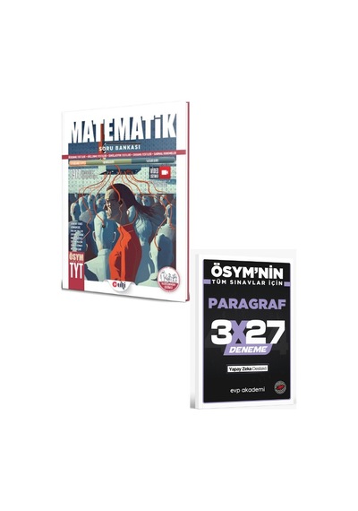 2027 Ulti 2027 Tyt Matematik Soru Bankası+ Evp Akademi Paragraf