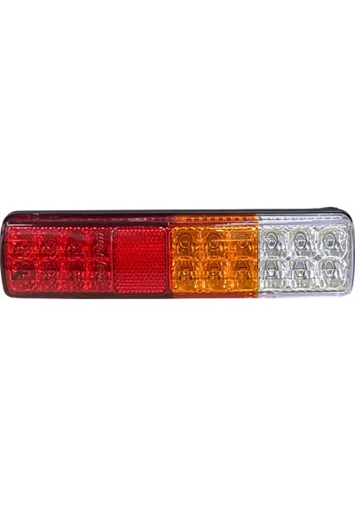 12V-24V Stop Lambasi L(Edli) (4 Fonksiyonlu) (223*56*50) Komatsu