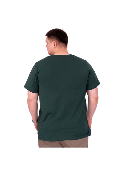 Mode Xl Büyük Beden Erkek T-shirt V Yaka Memorıes U24055 Nefti Nefti