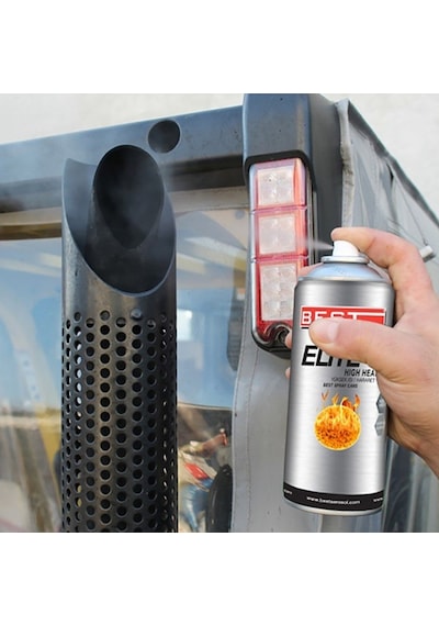 Best Yüksek Isı Hararet Boyası 400 Ml Siyah 1434