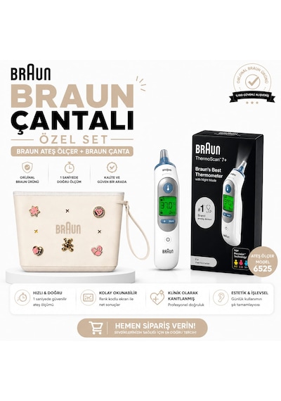 6525 Ateş Ölçer +çanta