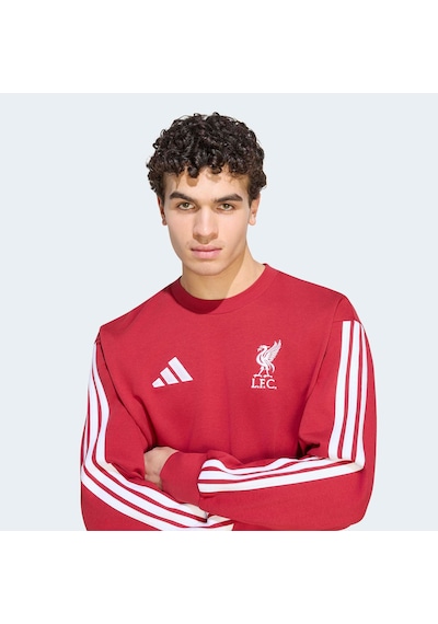 Adidas Liverpool Fc Dna Erkek Kırmızı Sweatshirt Kg2498