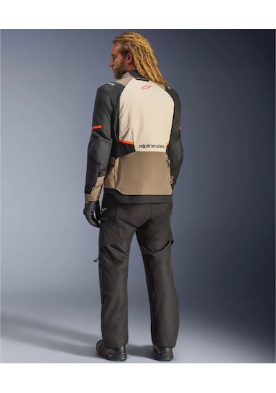 Alpinestars Andes V4 Korumalı Motosiklet Montu Kahverengi Siyah