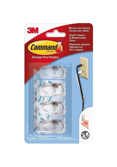 3m Command Kablo Düzenleyici Orta Boy 1