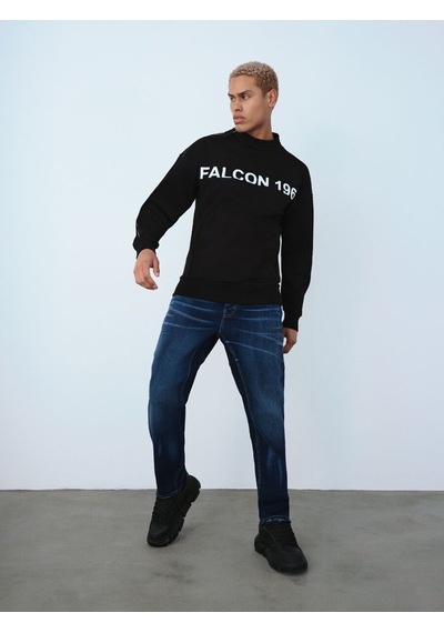 LOFT Oversize Fit Erkek Sweatshirt Lf2036812 Q1.v1 Siyah