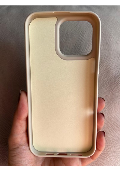 Apple Uyumlu iPhone 16 Pro Logolu İçi Kadife Silikon Lansman Kılıf