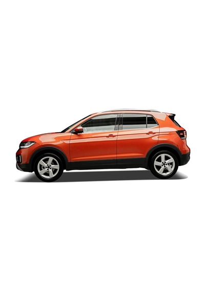 Omsa Vw T-cross Krom Cam Alt Çıtası 4 Parça 2019-2023 Arası