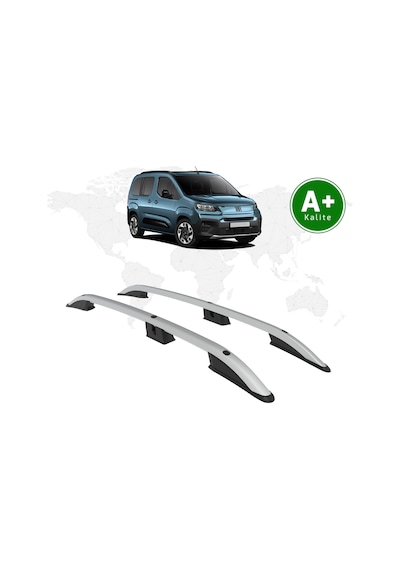 Fiat Doblo Tavan Çıtası Kısa Şasi 2024 Model Ve Sonrası Gri