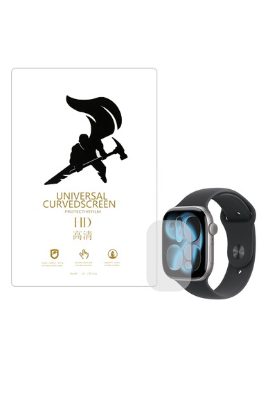 Microcase Apple İos Uyumlu Apple Watch Uyumlu Series 11 İle Tpu Ekran Koruma Filmi - Ekm109