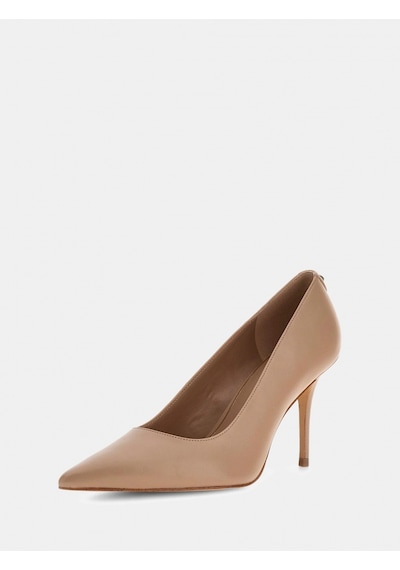 Guess Prindy Kadın Krem Topuklu Ayakkabı Flfprnlea08-nude Krem
