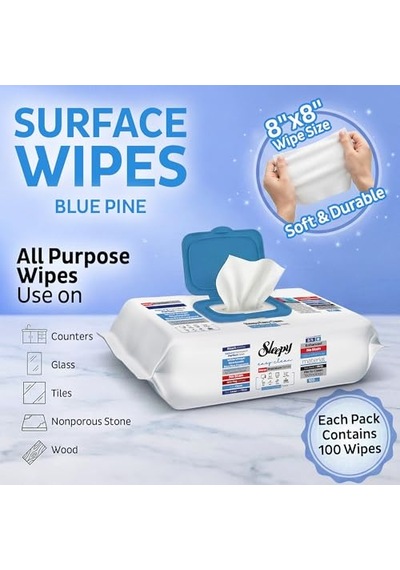 Easy Clean Premium Çamaşır Suyu Katkılı Yüzey Temizlik Havlusu Mendili 3x100 300 Yaprak