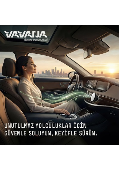 Spin Araba Klima Kokusu - Vanilya Paçuli Aromalı Oto Kokusu Bpa & Sıvı İçermez 90 Gün E Standart