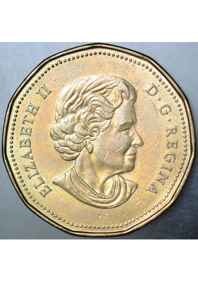 Kanada 1 Dolar 2004 Hatıra-yaz Olimpiyatları. Kraliçe Elizabeth 26,5 Mm.