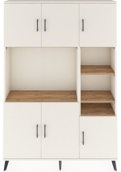 Arges Dolap 10 Raflı 6 Kapaklı 132x30x195 Aytaşı-aytaşı/çam Aytaşı Arges Dolap 10 Raflı 6 Kapaklı 132x30x195 Aytaşı-aytaşı/çam Aytaşı