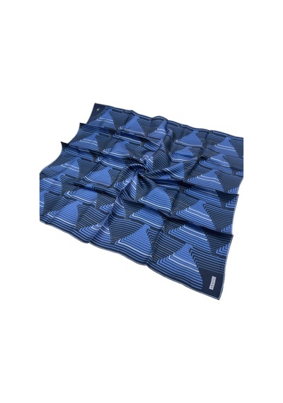 Armine İpek Eşarp 2025 Kış - 9218-85 Lacivert Twill Lacivert 922