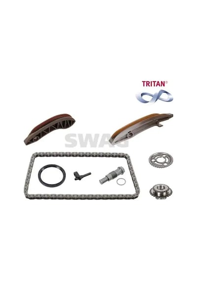 Bmw 320d E90 Eksantrik Zincir Takimi 2007-2010 N47d20a N47d20c Swag 33104295
