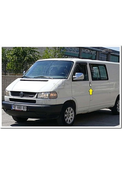 Vw T4 Transporter Krom Kapı Kolu 1995-2003 3 Kapı 7 Parça  Paslanm