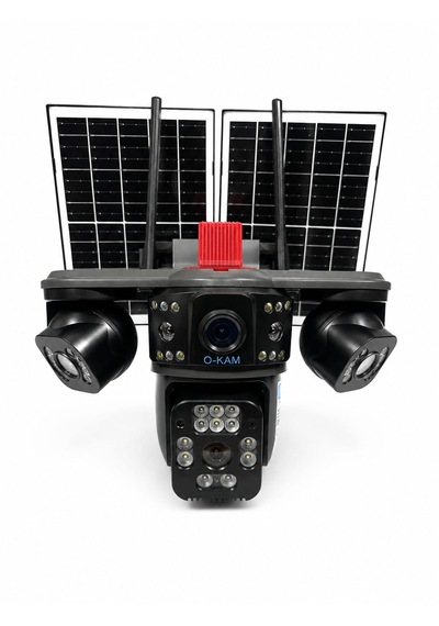 Okam 341 Premium 4 Lens 4g Solar Kamera