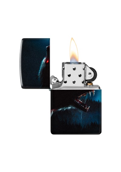 Zippo Horror Wolf Dizayn Çakmak Beyaz