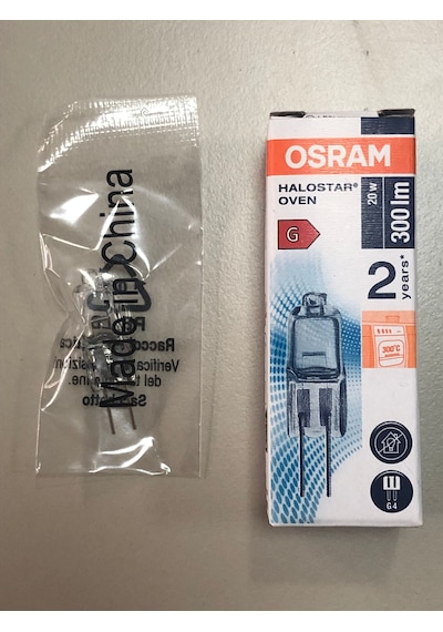 20 Adet Osram 64428 Oven 12v 20w G4 Halolen Lamba