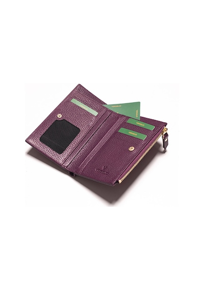 Purple Cüzdan & Kartlık Kadın 2804 Vergelio Flother Wallet Card Holder Mor