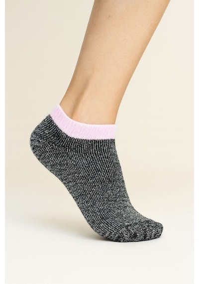 Socks 6 Çift Kadın Ekstra Kalın Termal Havlu Kendinden Desenli Patik Çorap Çok Renkli Socks 6 Çift Kadın Ekstra Kalın Termal Havlu Kendinden Desenli Patik Çorap Çok Renkli