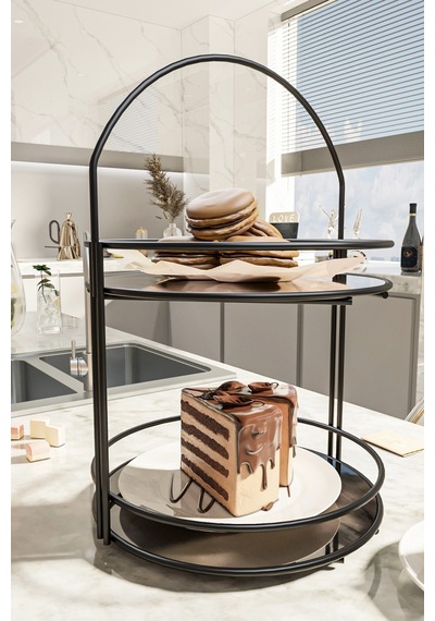 Bino Black Banyo Düzenleyici Organizer Takı Kozmetik Standı Siyah Bino Black Banyo Düzenleyici Organizer Takı Kozmetik Standı Siyah