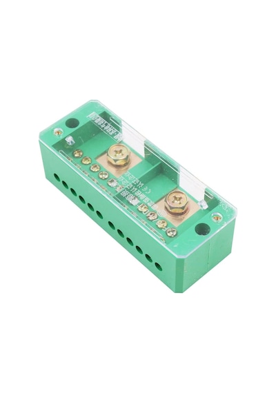 Elektrikli Bağlantı 220 V 20 A Kutu Elektrikli Kablo Konnektörü Terminal Blokları 2 Giriş 12 Çıkış