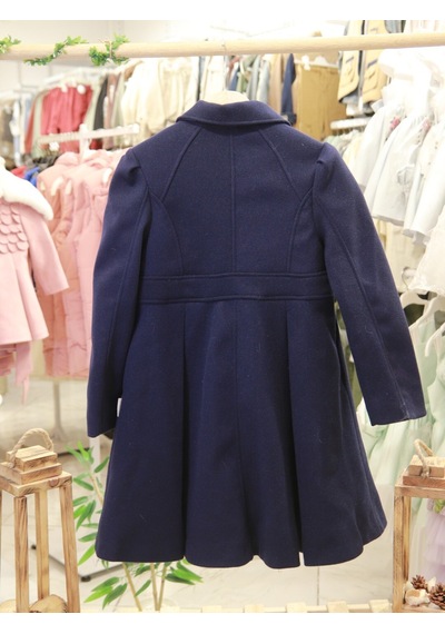 Xo Kids Kız Çocuk Kaban 8-12 Yaş 1056 Lacivert