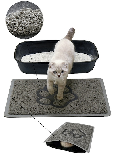 Kedi Kumu Paspası Elekli Kıvırcık Kedi Tuvaleti Paspası 40 x 60 CM
