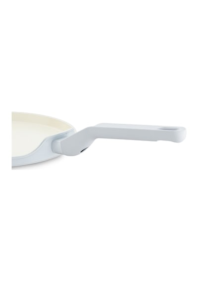 Jumbo Swiss Crystal Light Grey Krep Tavası 25 Cm Gri