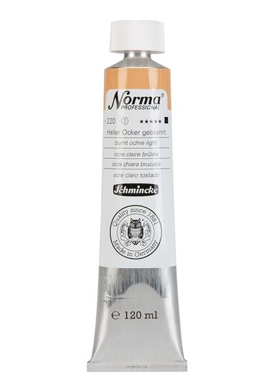 Schmincke Norma Profesyonel Yağlı Boya 120 ML 220 Burnt Ochre Light