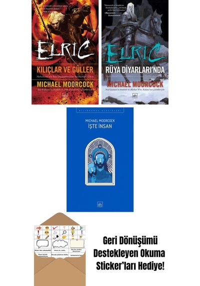 Elric: Kılıçlar Ve Güller Melnibone Nin Son İmparatorunun Tarihçeleri Cilt 6 + Elric: Rüya Diyarlarında Melnibone Nin Son İmparatorunun Tarihçeleri Cilt 5 + İşte İnsan Elric: Kılıçlar Ve Güller Melnibone Nin Son İmparatorunun Tarihçeleri Cilt 6 + Elric: Rüya Diyarlarında Melnibone Nin Son İmparatorunun Tarihçeleri Cilt 5 + İşte İnsan