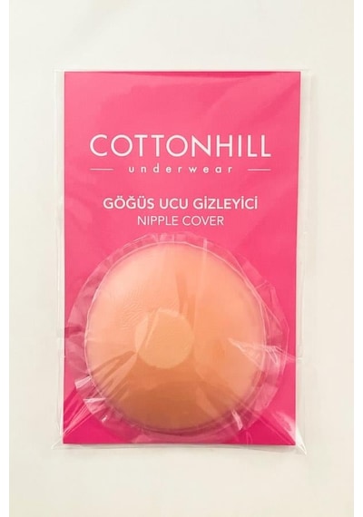 Cottonhill Silikon Göğüs Ucu Kapatıcı, Meme Ucu Kapatıcı Bej