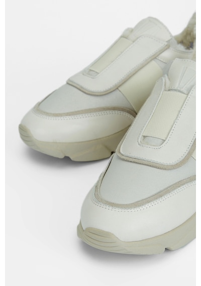Valmenti Kadın Bej Deri Sneakers & Spor Ayakkabı 996 117-1 Bn Ayk Sk23/24 Bej