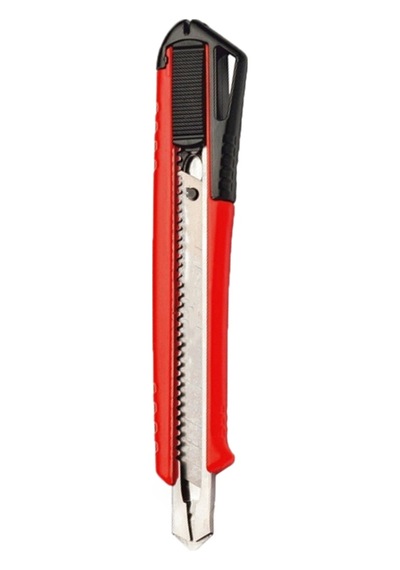 Bulmax Maket Bıçağı Otomatik Kilitlemeli 9mm - dar tip