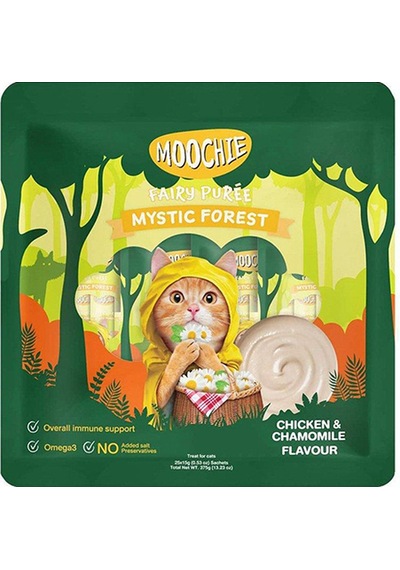 Moochie - 21 - Sıvı Kedi Ödülü Tavuk-papatya - Csmo-tex - 25x15 Gr
