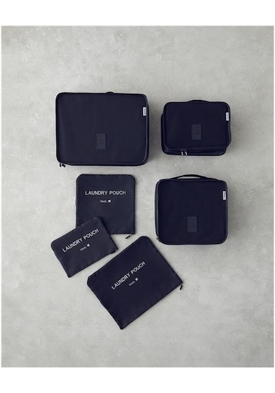 English Home Blare Polyester Organizer Siyah