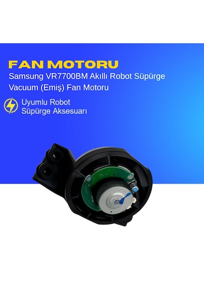 Samsung Uyumlu, Vr7700bm Akıllı Robot Süpürge Vacuum Emiş Fan Motoru Yedek Parça