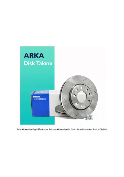 Delphi Jeep Grand Cherokee Arka Fren Disk Takımı (2005-2011)